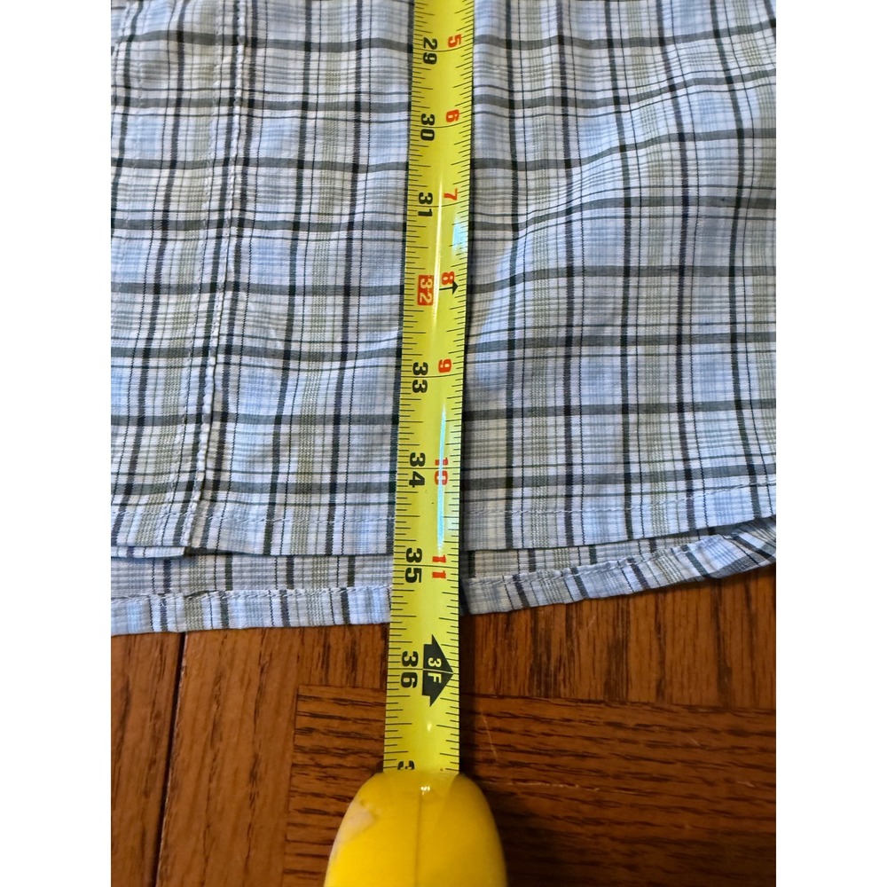 Eagle Crest Mens XLT Western Pearl Snap Shirts 2 Plaid Striped Short Sleeve NWT - Picture 6 of 6